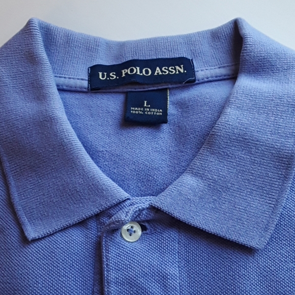 U.S. Polo Assn. Light purple/lilac Polo Shirt EUC - Picture 1 of 7